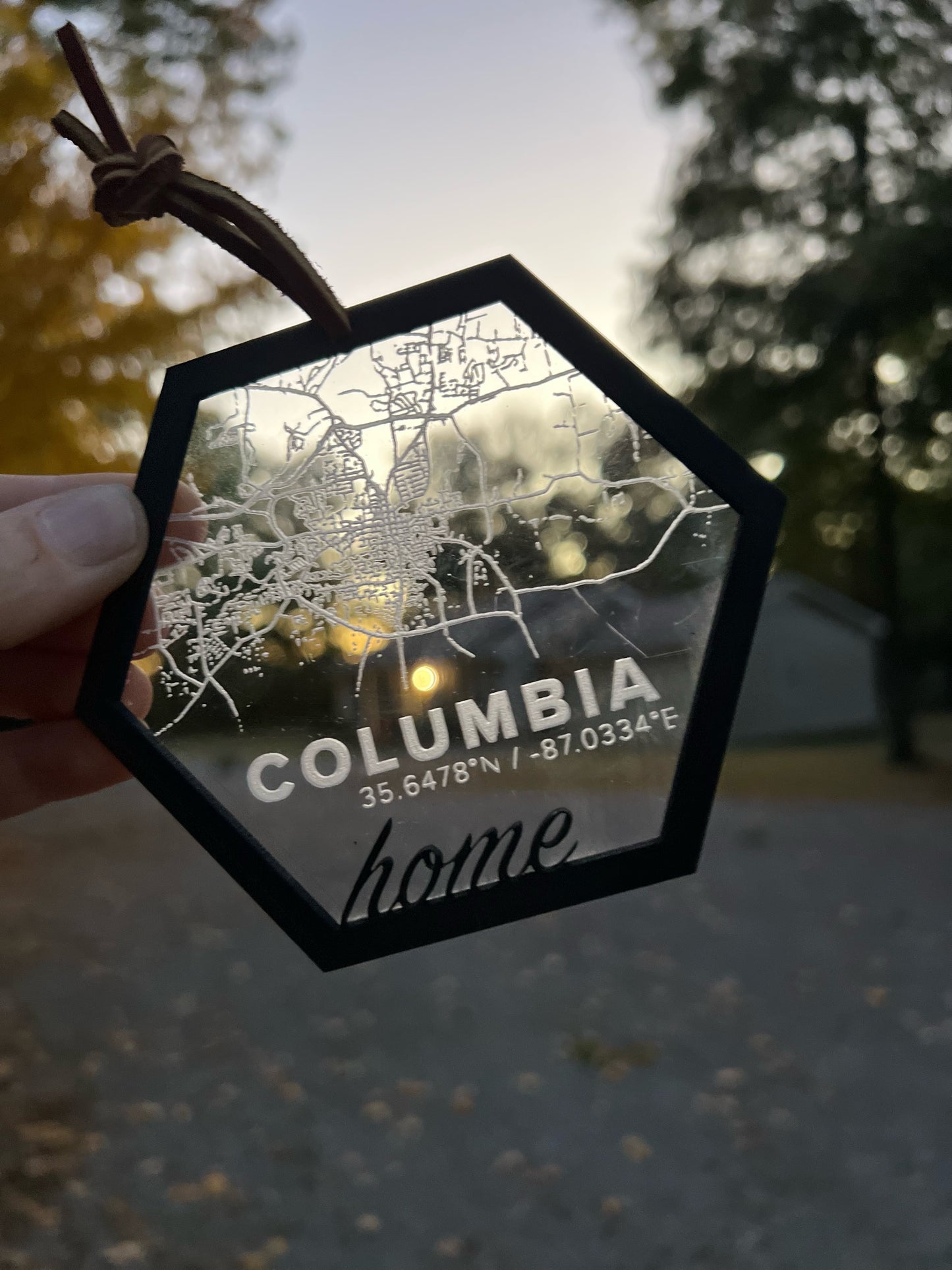 Columbia Christmas ornament